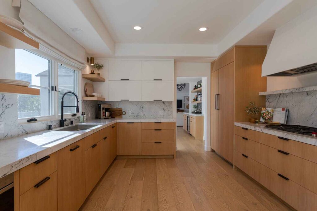 Install Luxury Vinyl Plank Flooring in the Kitchen - BNG Remodel in Nashville